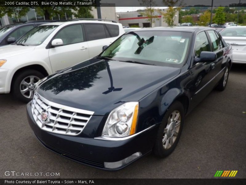 Blue Chip Metallic / Titanium 2006 Cadillac DTS