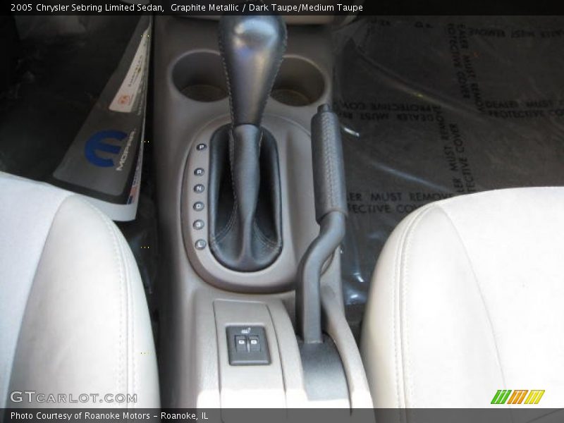 Graphite Metallic / Dark Taupe/Medium Taupe 2005 Chrysler Sebring Limited Sedan