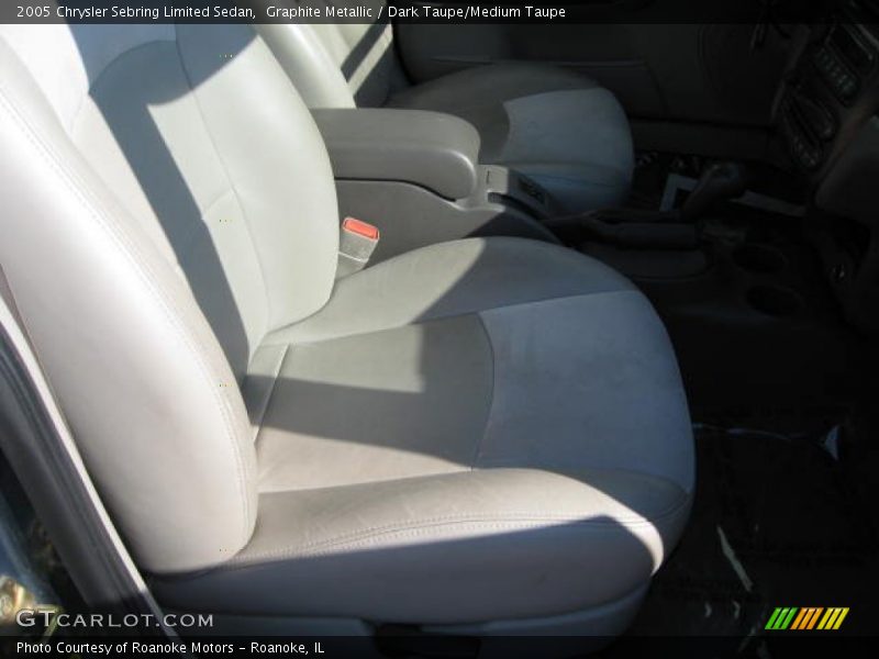 Graphite Metallic / Dark Taupe/Medium Taupe 2005 Chrysler Sebring Limited Sedan
