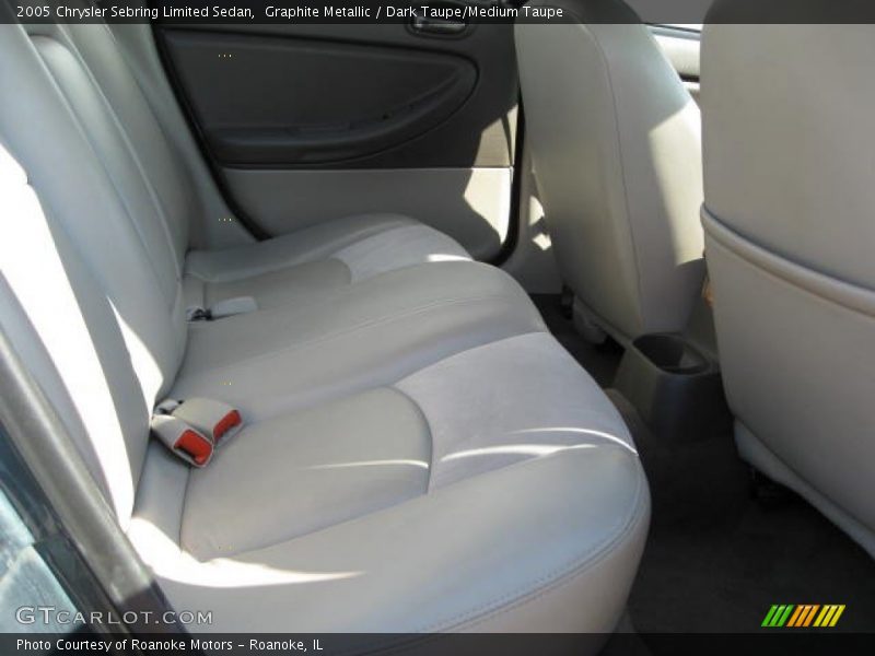 Graphite Metallic / Dark Taupe/Medium Taupe 2005 Chrysler Sebring Limited Sedan
