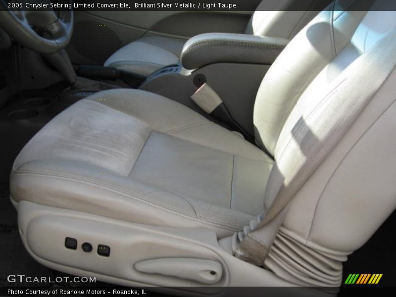 Brilliant Silver Metallic / Light Taupe 2005 Chrysler Sebring Limited Convertible