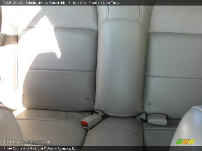 Brilliant Silver Metallic / Light Taupe 2005 Chrysler Sebring Limited Convertible