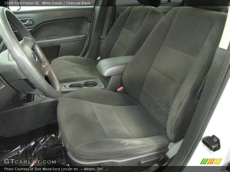 White Suede / Charcoal Black 2008 Ford Fusion SE