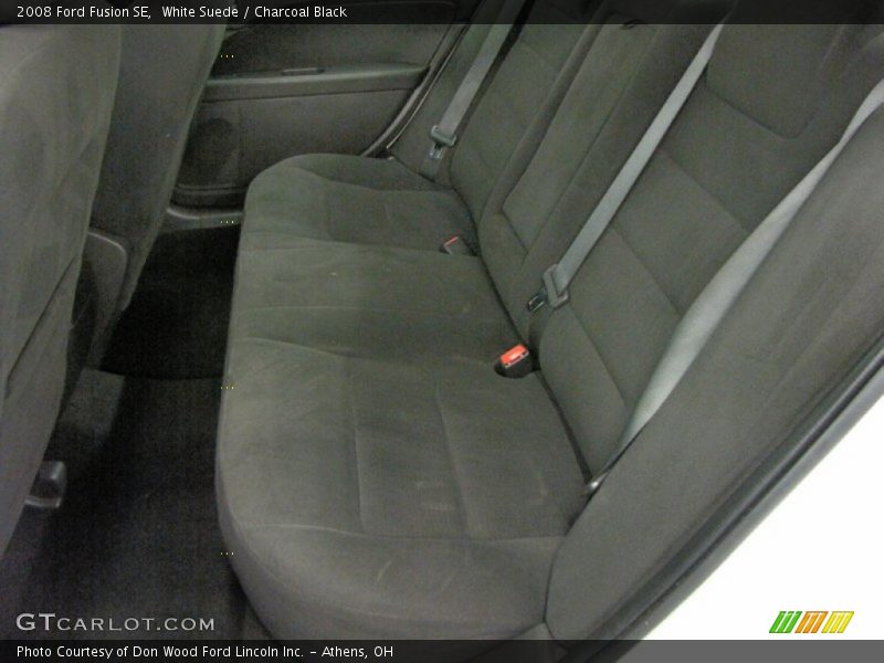 White Suede / Charcoal Black 2008 Ford Fusion SE