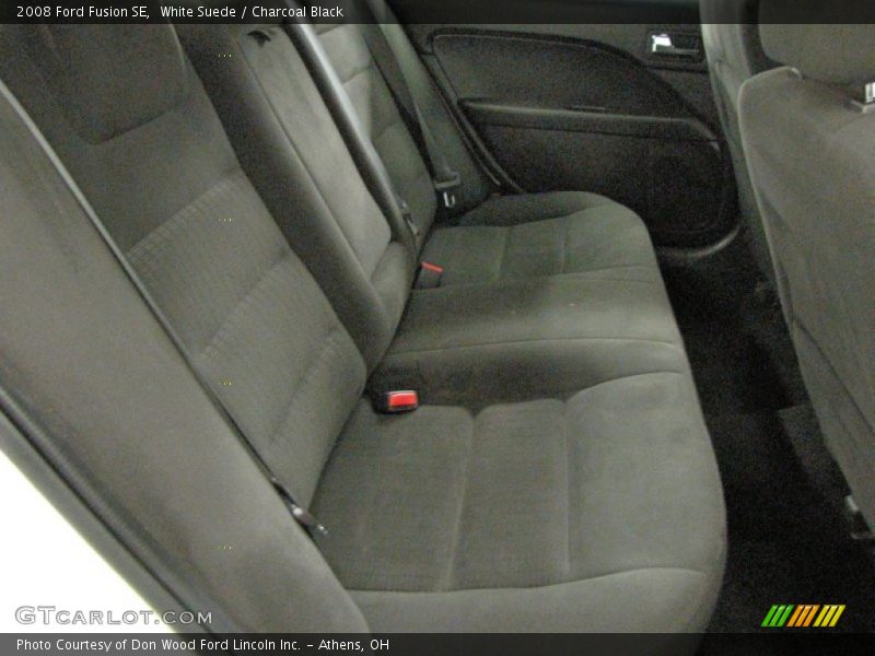 White Suede / Charcoal Black 2008 Ford Fusion SE
