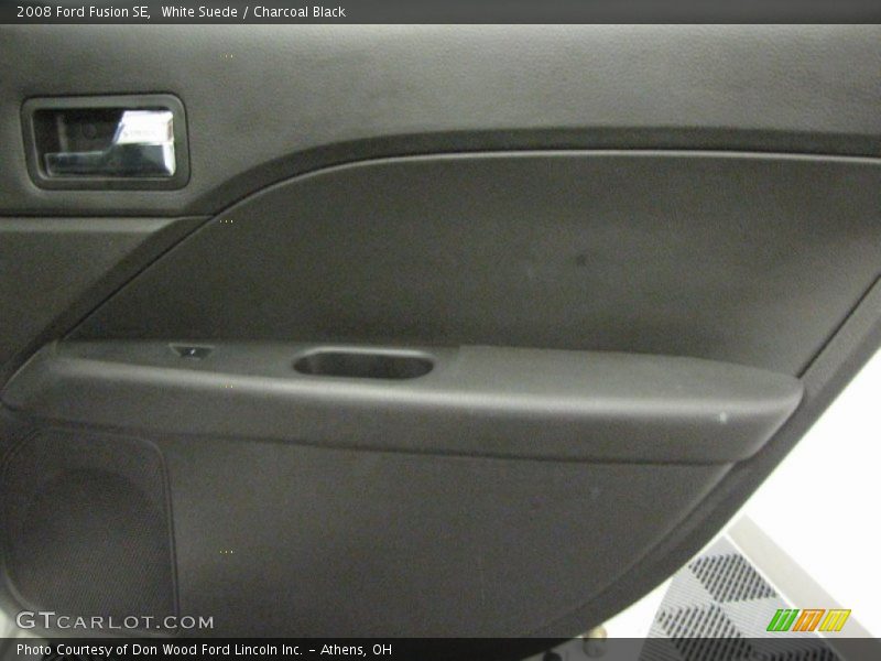 White Suede / Charcoal Black 2008 Ford Fusion SE