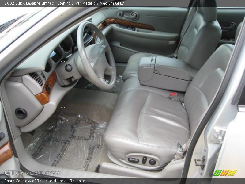 Sterling Silver Metallic / Medium Gray 2002 Buick LeSabre Limited