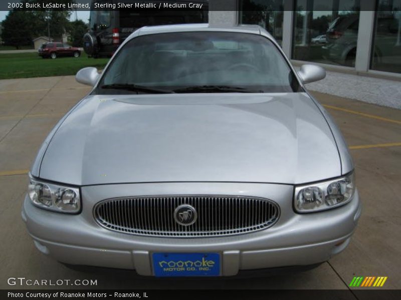 Sterling Silver Metallic / Medium Gray 2002 Buick LeSabre Limited