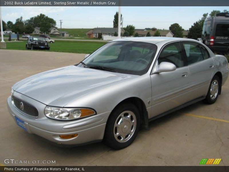 Sterling Silver Metallic / Medium Gray 2002 Buick LeSabre Limited