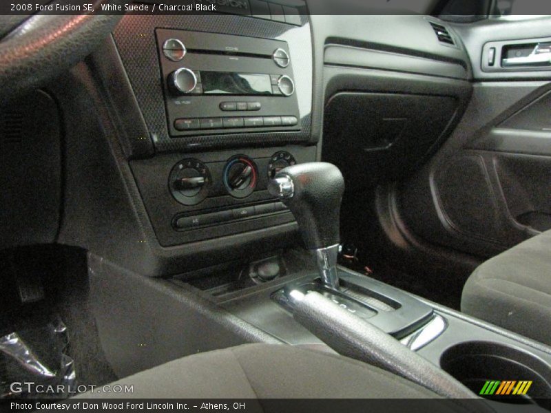 White Suede / Charcoal Black 2008 Ford Fusion SE