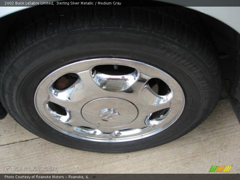 Sterling Silver Metallic / Medium Gray 2002 Buick LeSabre Limited