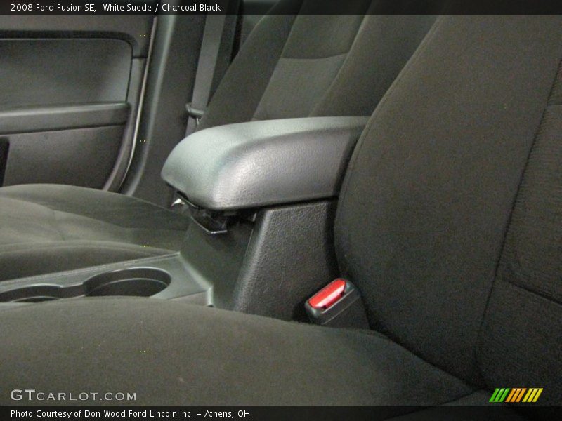 White Suede / Charcoal Black 2008 Ford Fusion SE