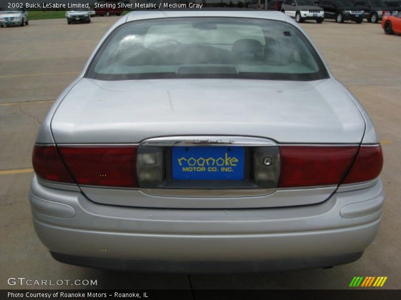 Sterling Silver Metallic / Medium Gray 2002 Buick LeSabre Limited