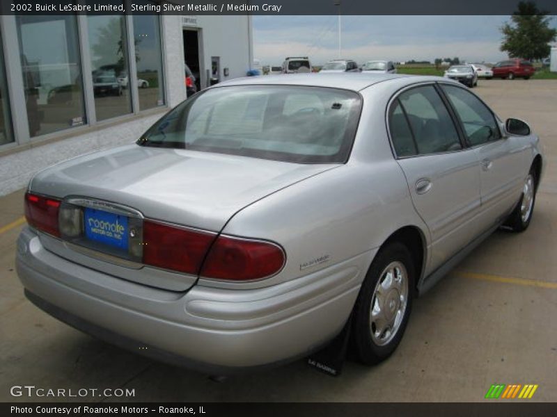 Sterling Silver Metallic / Medium Gray 2002 Buick LeSabre Limited