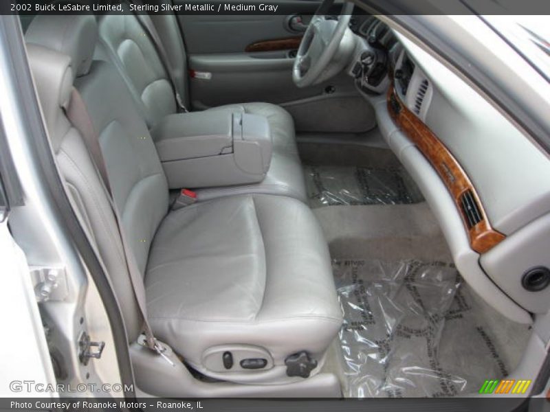 Sterling Silver Metallic / Medium Gray 2002 Buick LeSabre Limited
