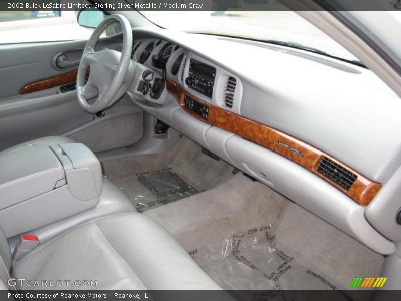 Sterling Silver Metallic / Medium Gray 2002 Buick LeSabre Limited