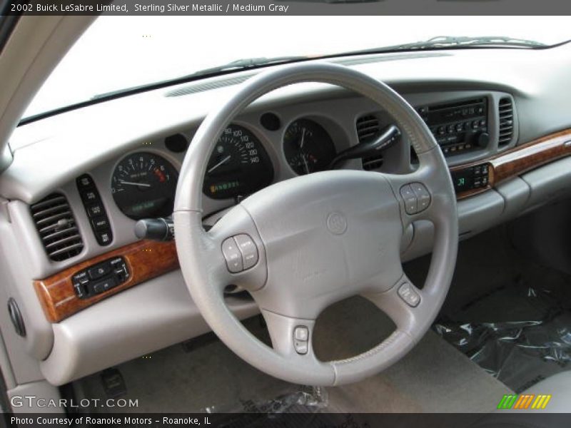 Sterling Silver Metallic / Medium Gray 2002 Buick LeSabre Limited