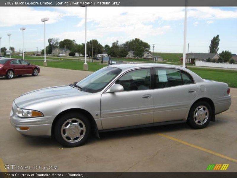 Sterling Silver Metallic / Medium Gray 2002 Buick LeSabre Limited