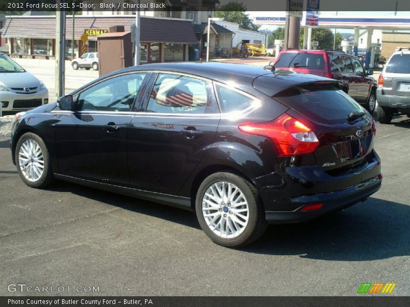 Black / Charcoal Black 2012 Ford Focus SEL 5-Door