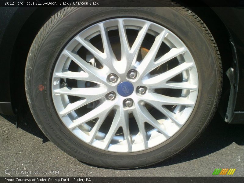 Black / Charcoal Black 2012 Ford Focus SEL 5-Door