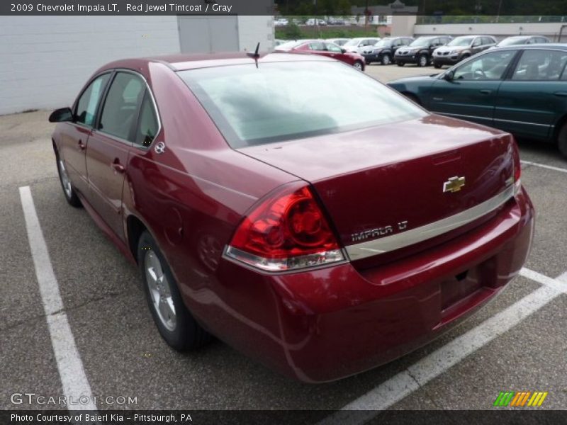 Red Jewel Tintcoat / Gray 2009 Chevrolet Impala LT