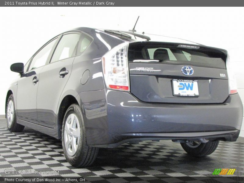 Winter Gray Metallic / Dark Gray 2011 Toyota Prius Hybrid II