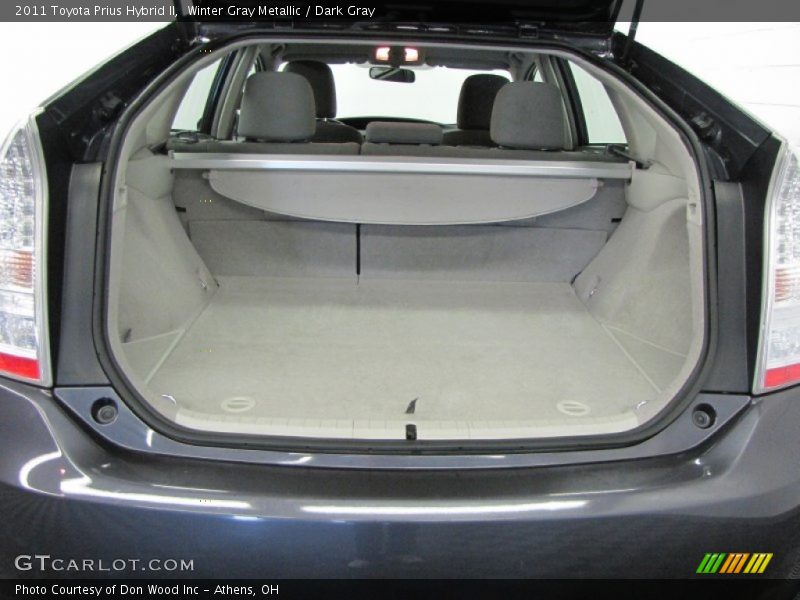 Winter Gray Metallic / Dark Gray 2011 Toyota Prius Hybrid II
