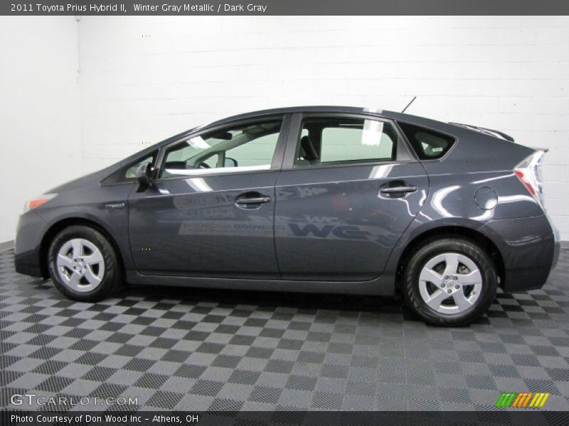 Winter Gray Metallic / Dark Gray 2011 Toyota Prius Hybrid II