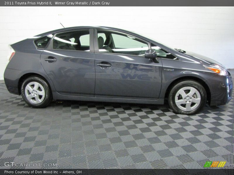 Winter Gray Metallic / Dark Gray 2011 Toyota Prius Hybrid II