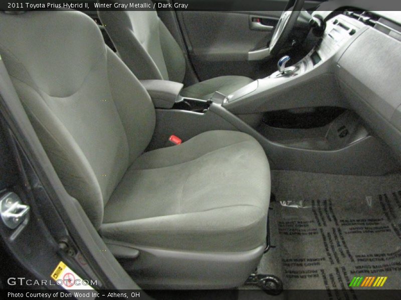Winter Gray Metallic / Dark Gray 2011 Toyota Prius Hybrid II