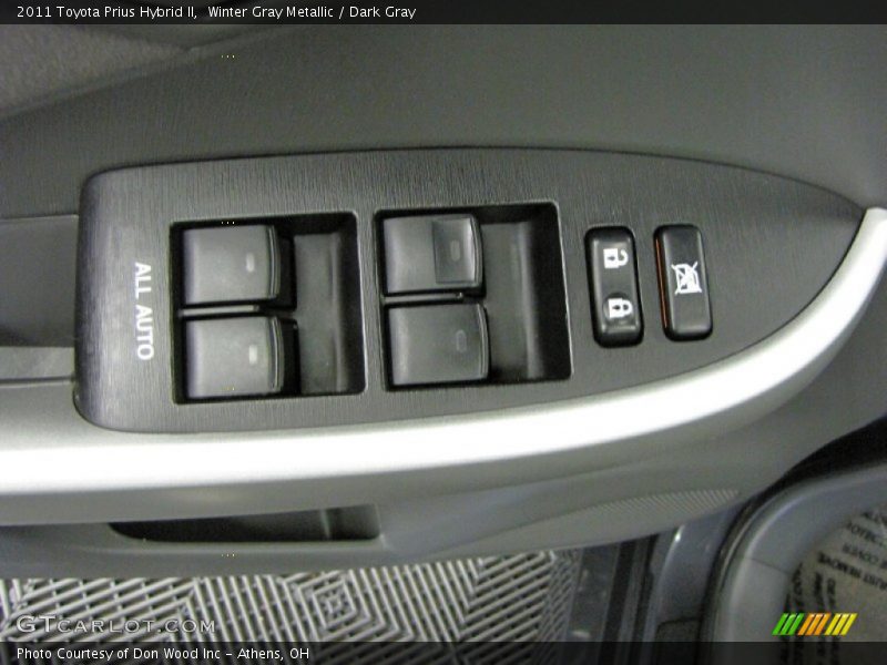 Winter Gray Metallic / Dark Gray 2011 Toyota Prius Hybrid II