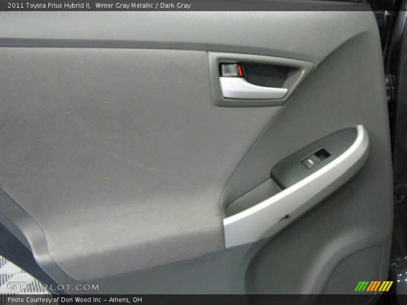 Winter Gray Metallic / Dark Gray 2011 Toyota Prius Hybrid II