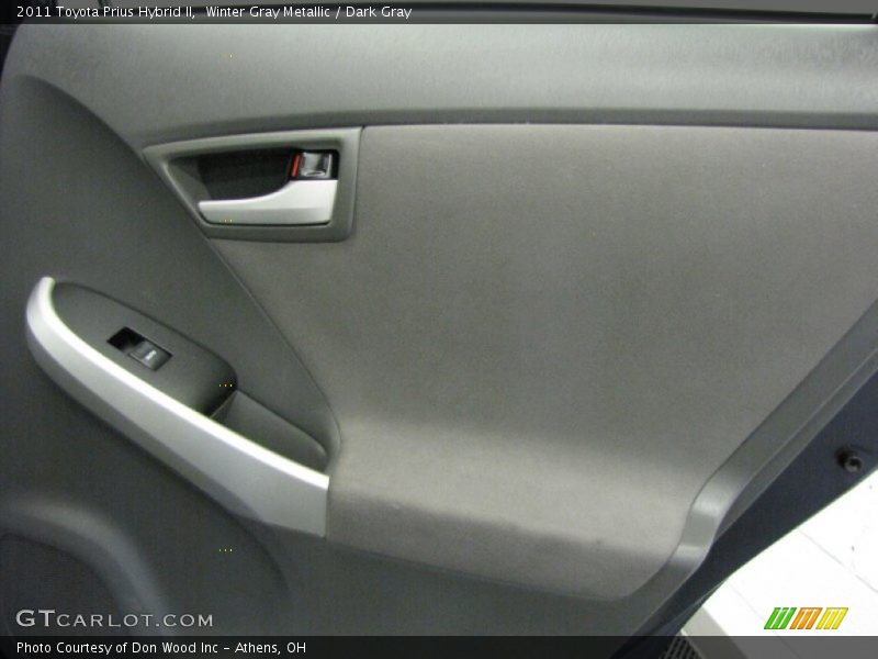 Winter Gray Metallic / Dark Gray 2011 Toyota Prius Hybrid II