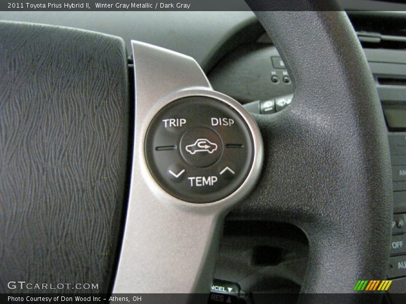 Winter Gray Metallic / Dark Gray 2011 Toyota Prius Hybrid II