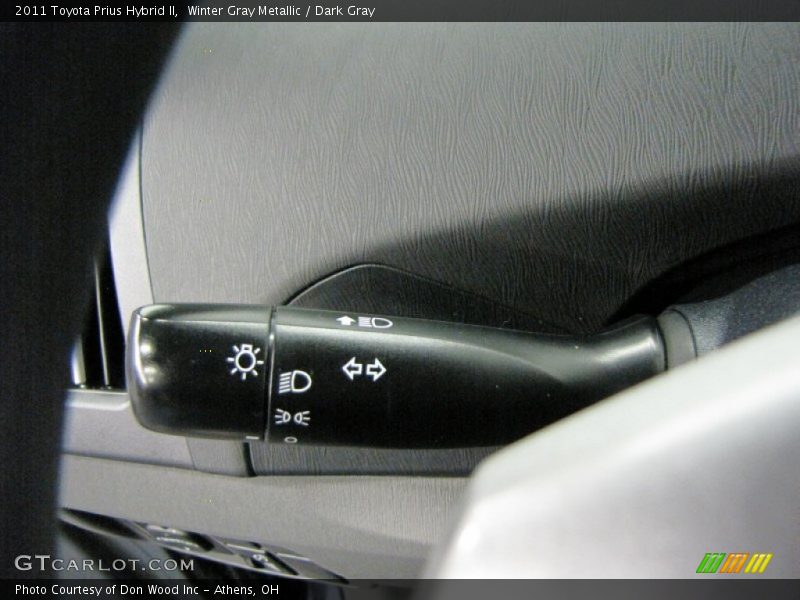 Winter Gray Metallic / Dark Gray 2011 Toyota Prius Hybrid II
