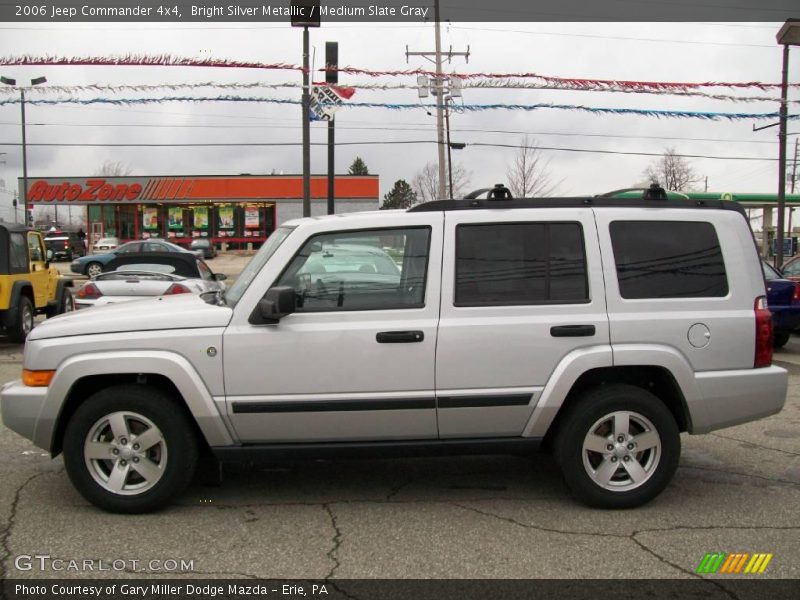 Bright Silver Metallic / Medium Slate Gray 2006 Jeep Commander 4x4