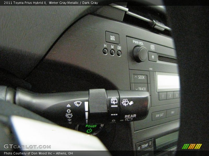 Winter Gray Metallic / Dark Gray 2011 Toyota Prius Hybrid II