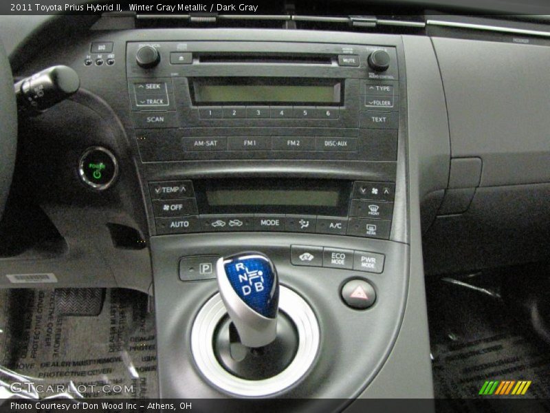 Winter Gray Metallic / Dark Gray 2011 Toyota Prius Hybrid II