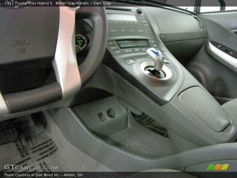 Winter Gray Metallic / Dark Gray 2011 Toyota Prius Hybrid II