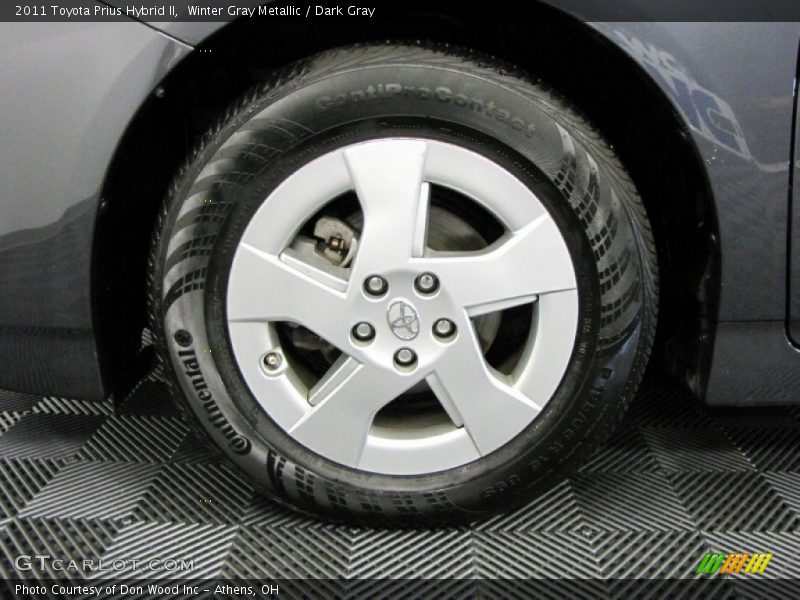 Winter Gray Metallic / Dark Gray 2011 Toyota Prius Hybrid II
