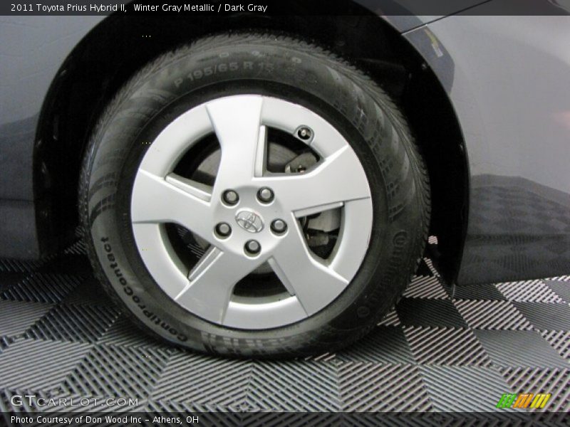 Winter Gray Metallic / Dark Gray 2011 Toyota Prius Hybrid II