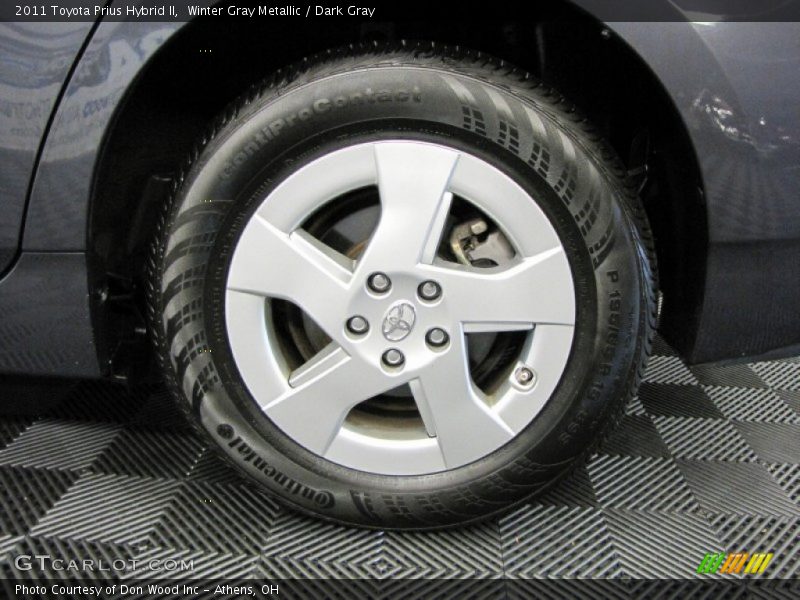 Winter Gray Metallic / Dark Gray 2011 Toyota Prius Hybrid II