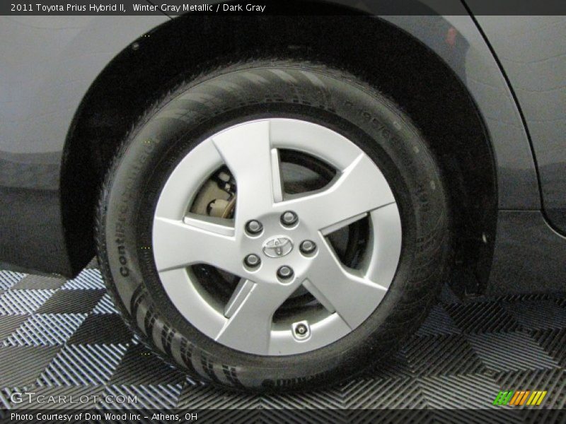 Winter Gray Metallic / Dark Gray 2011 Toyota Prius Hybrid II