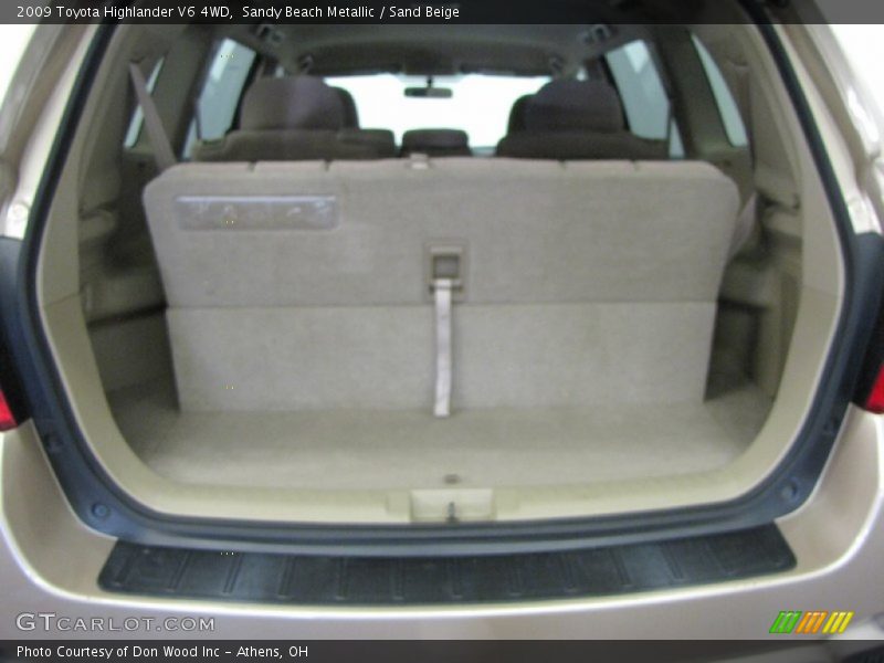 Sandy Beach Metallic / Sand Beige 2009 Toyota Highlander V6 4WD