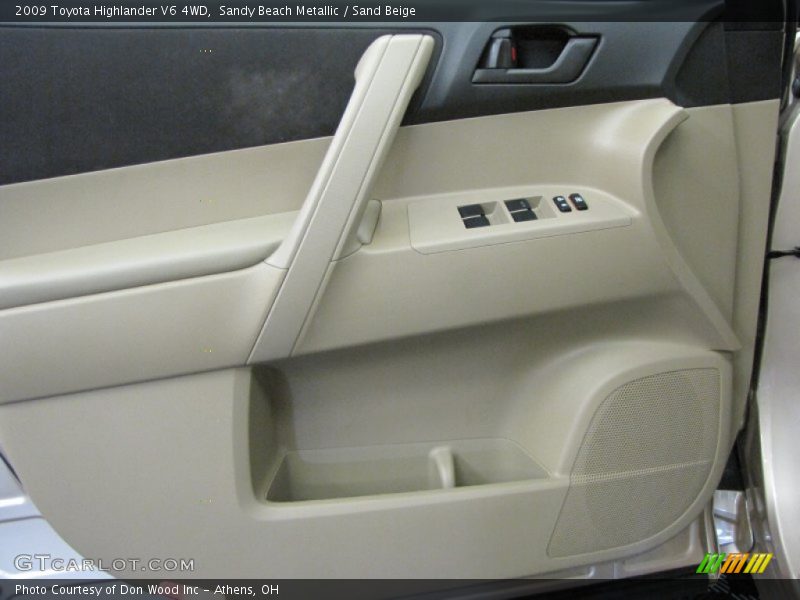 Sandy Beach Metallic / Sand Beige 2009 Toyota Highlander V6 4WD