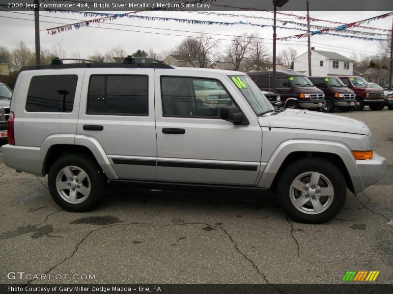 Bright Silver Metallic / Medium Slate Gray 2006 Jeep Commander 4x4