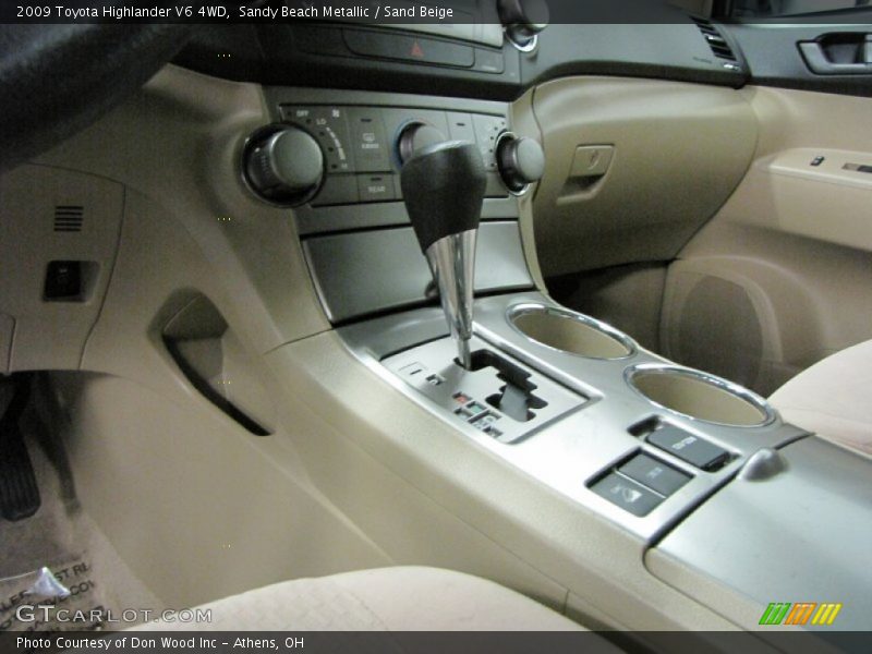 Sandy Beach Metallic / Sand Beige 2009 Toyota Highlander V6 4WD