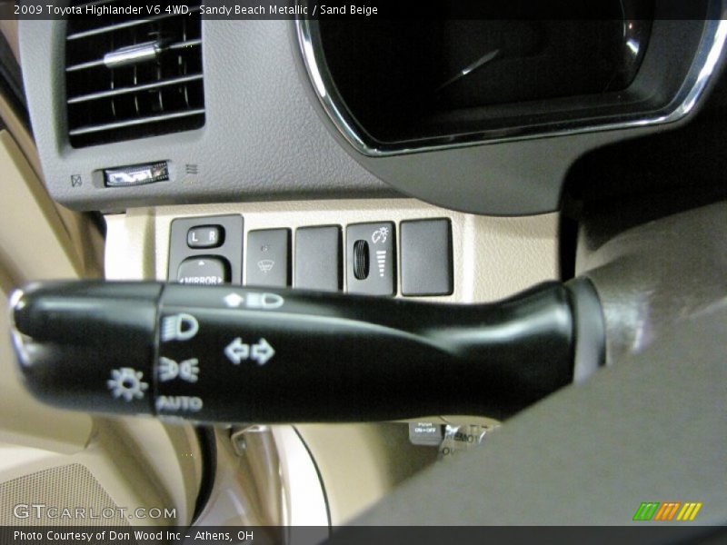 Sandy Beach Metallic / Sand Beige 2009 Toyota Highlander V6 4WD