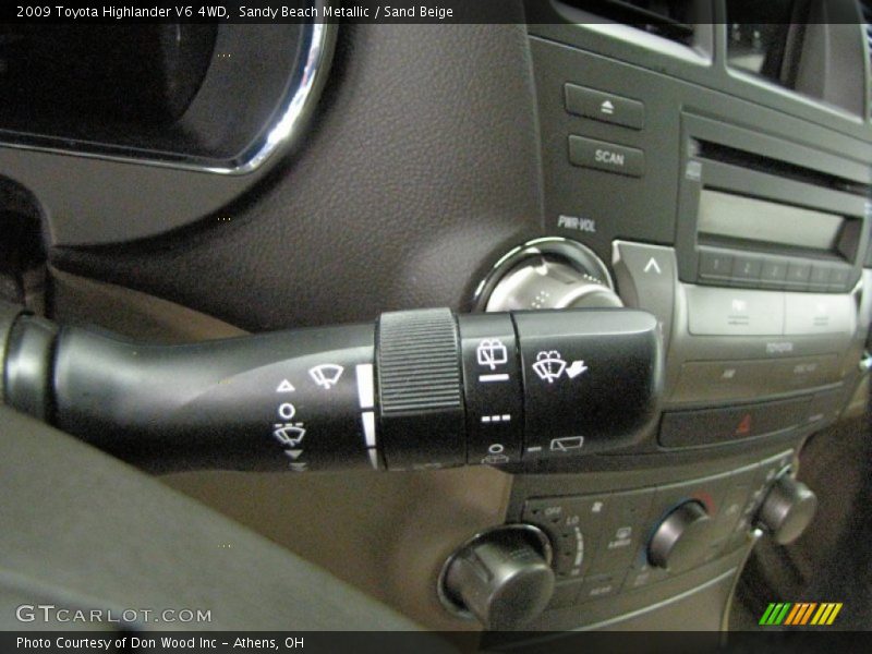 Sandy Beach Metallic / Sand Beige 2009 Toyota Highlander V6 4WD
