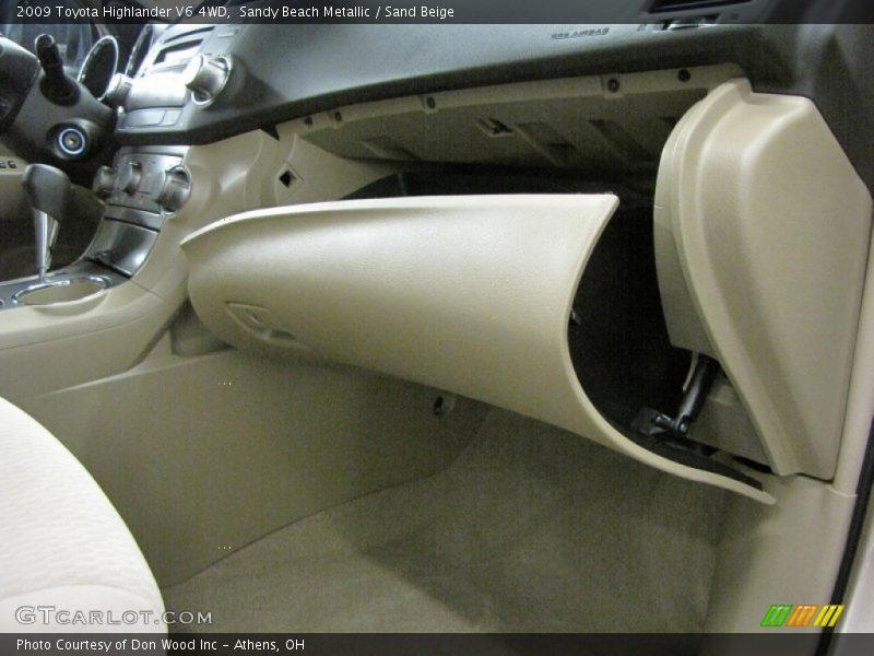 Sandy Beach Metallic / Sand Beige 2009 Toyota Highlander V6 4WD